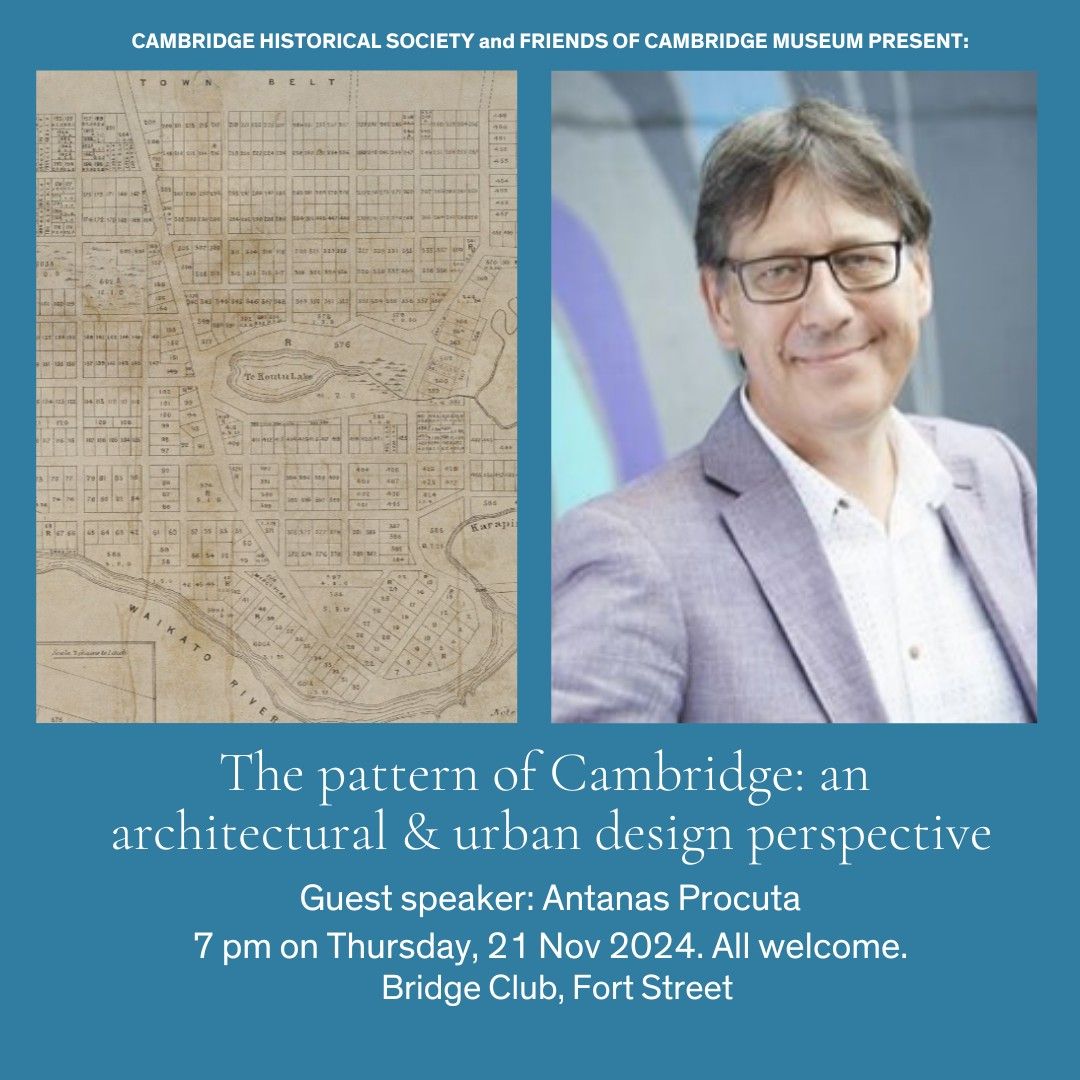 The Pattern of Cambridge: an architectural and urban design perspective: 