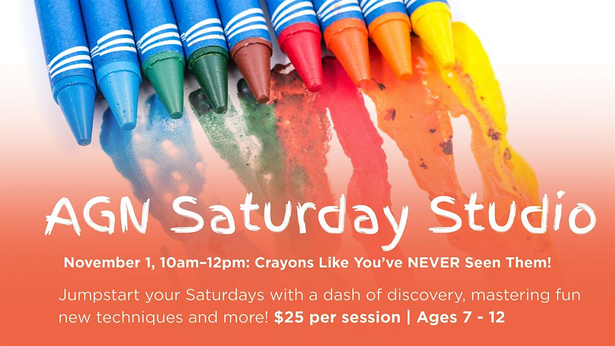 AGN Saturday Studio: Crazy Crayons!