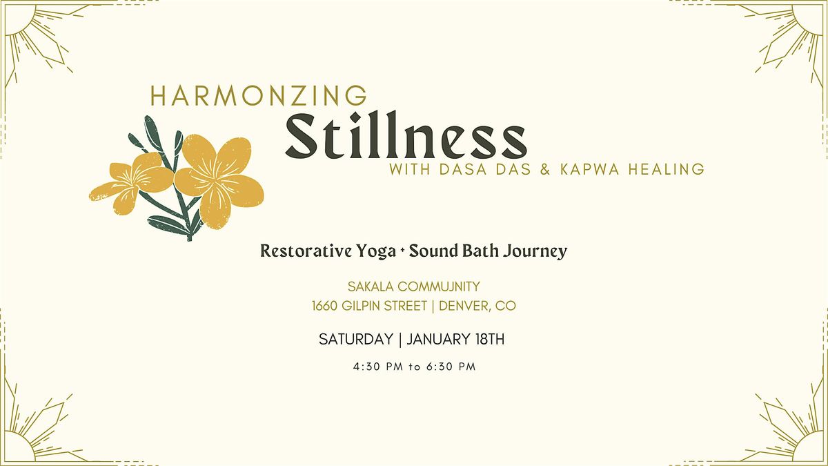 Harmonzing Stillness