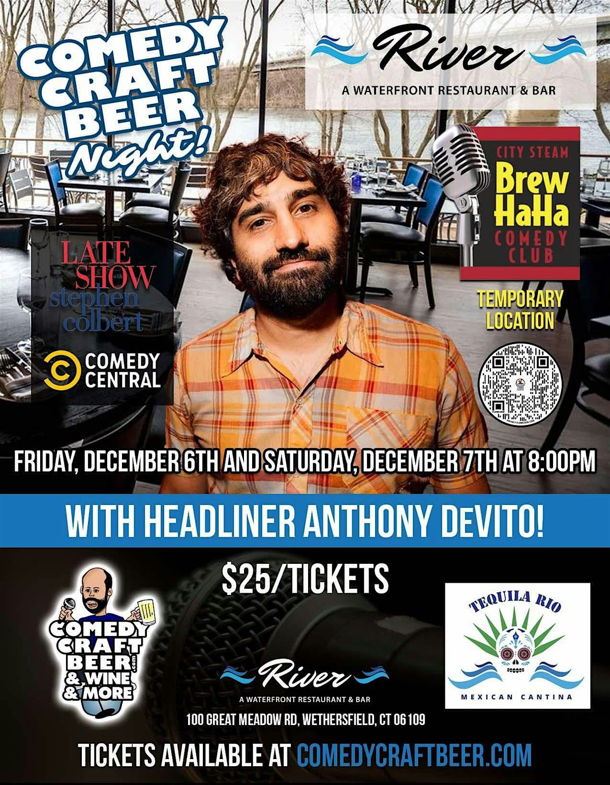 Comedy Night at Brew Ha Ha at River