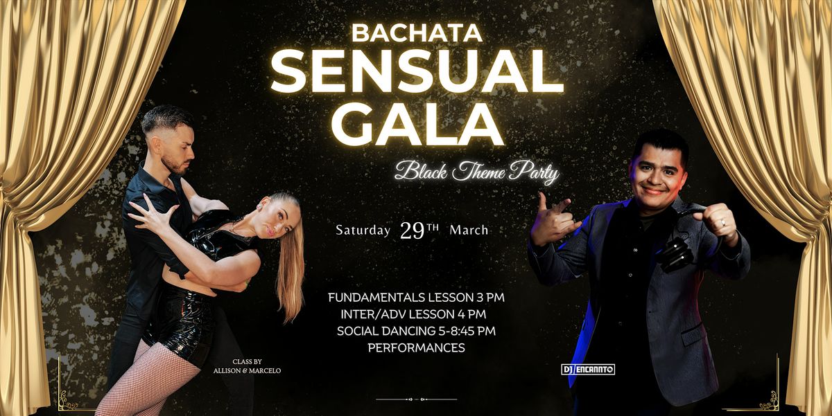 Bachata Sensual Gala March: Dancing In Black