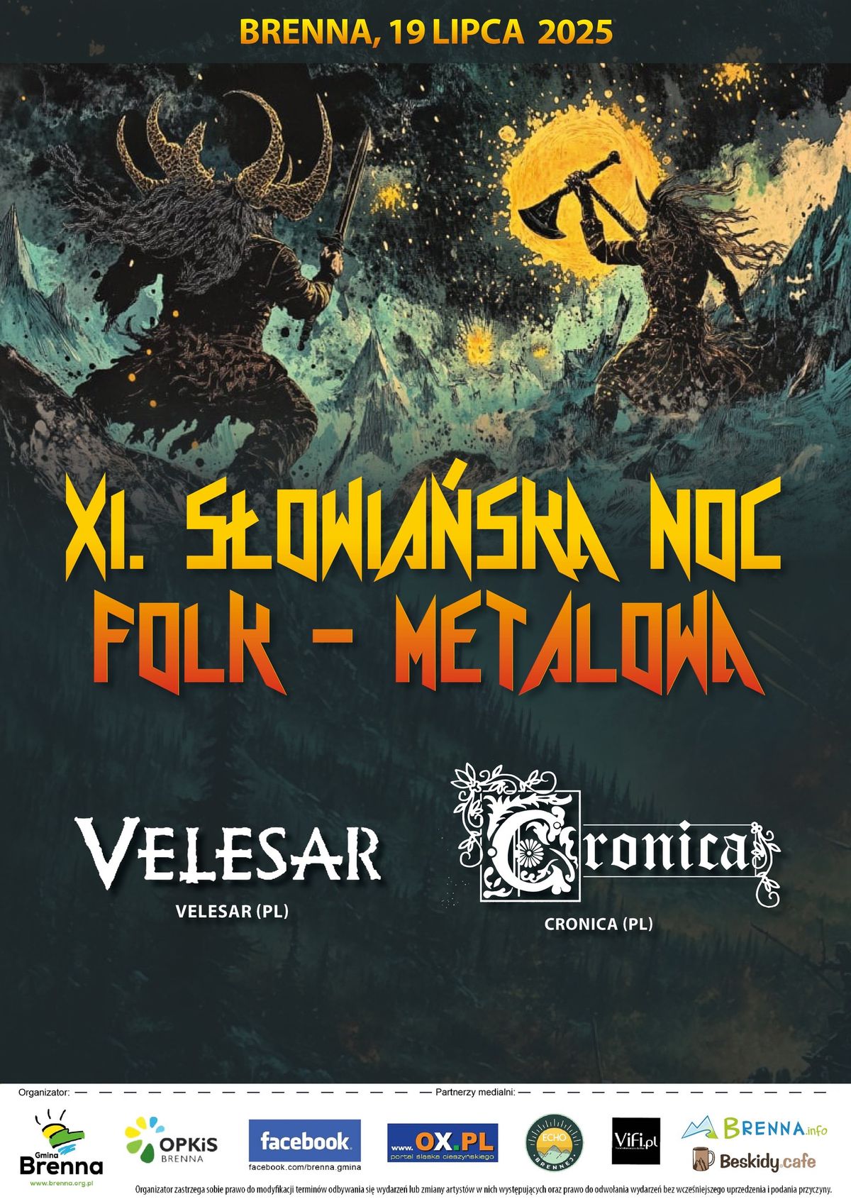 XI S\u0142owia\u0144ska Noc Folk-Metalowa & Dni Dawnych Kultur