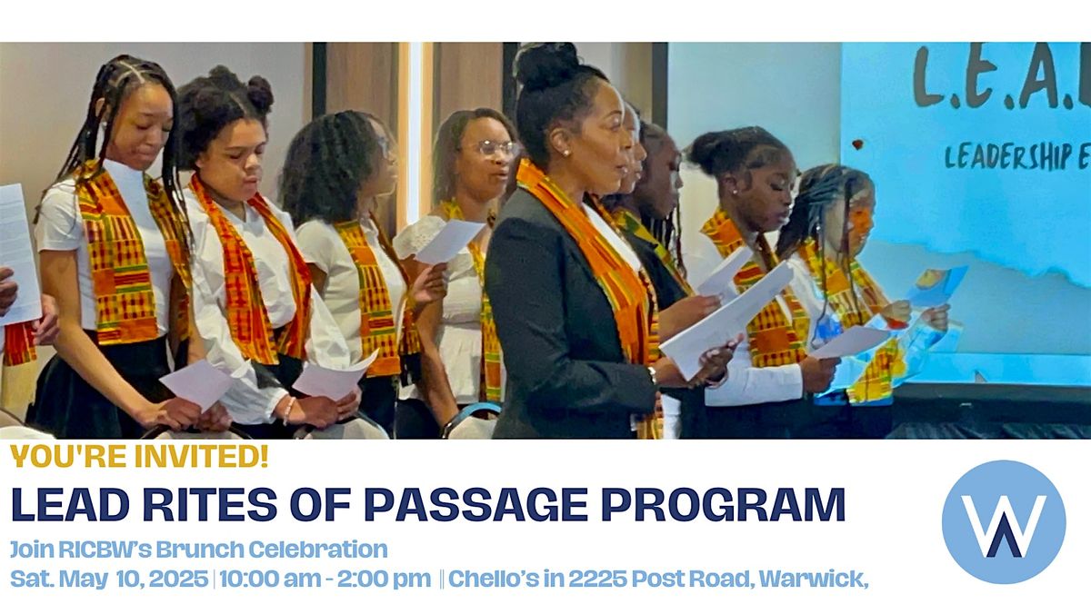 RICBW's LEAD Rites of Passage Commencement Celebration