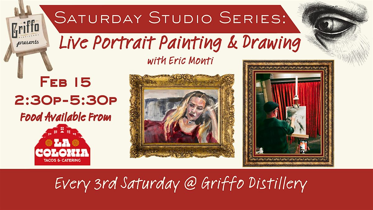 Live Portrait Painting & Drawing @ Griffo