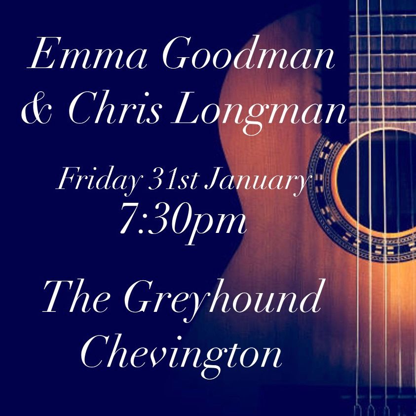 Live Music: Emma Goodman & Chris Longman