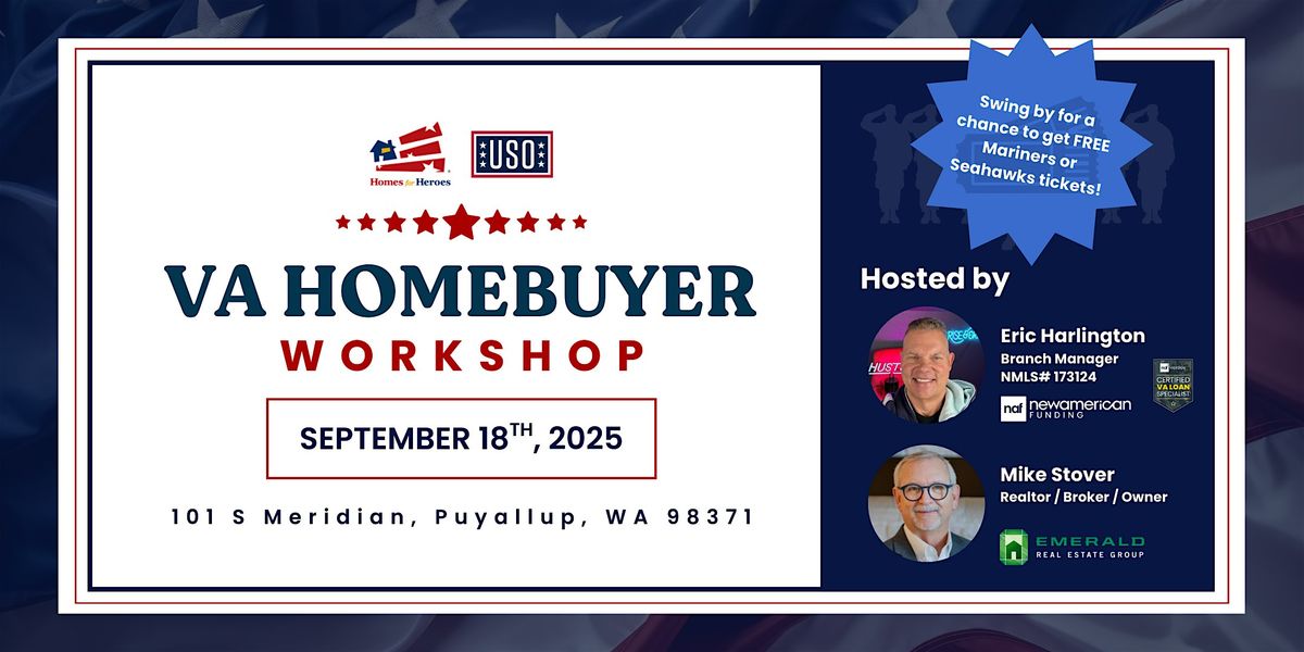 VA Homebuyer Workshop with Local Industry Pros!
