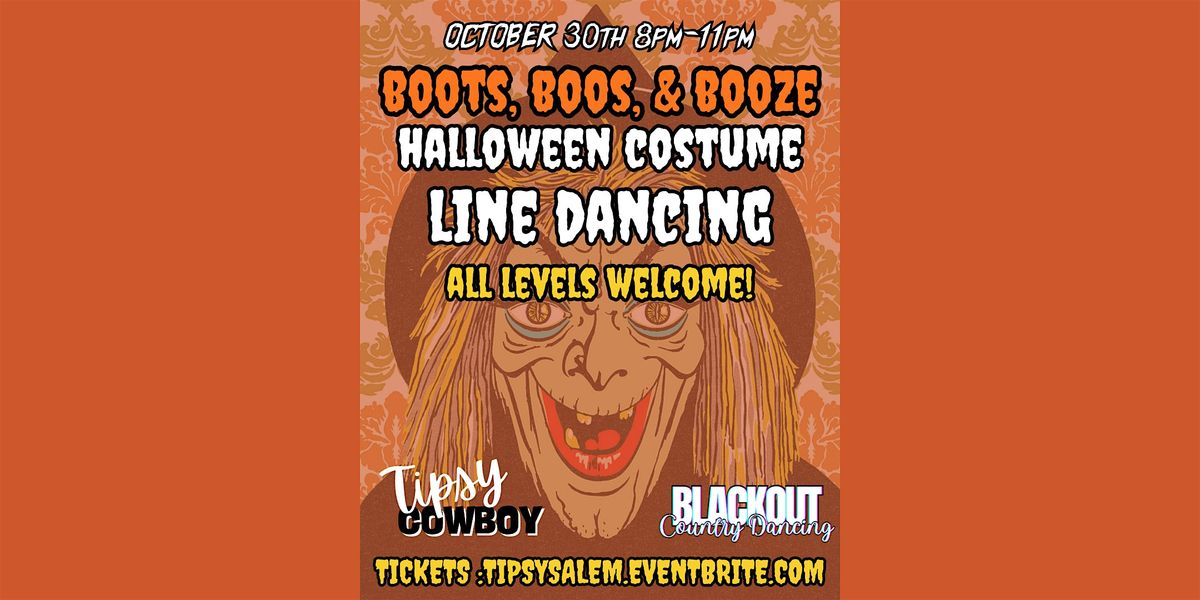 Salem's Halloween Eve Costume Line Dancing Night @ Tipsy Cowboy