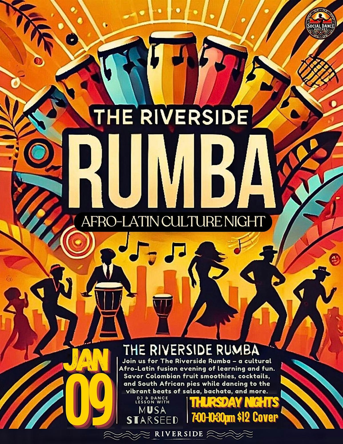 Riverside Rumba: Afro Latin Cultural Fusion Night