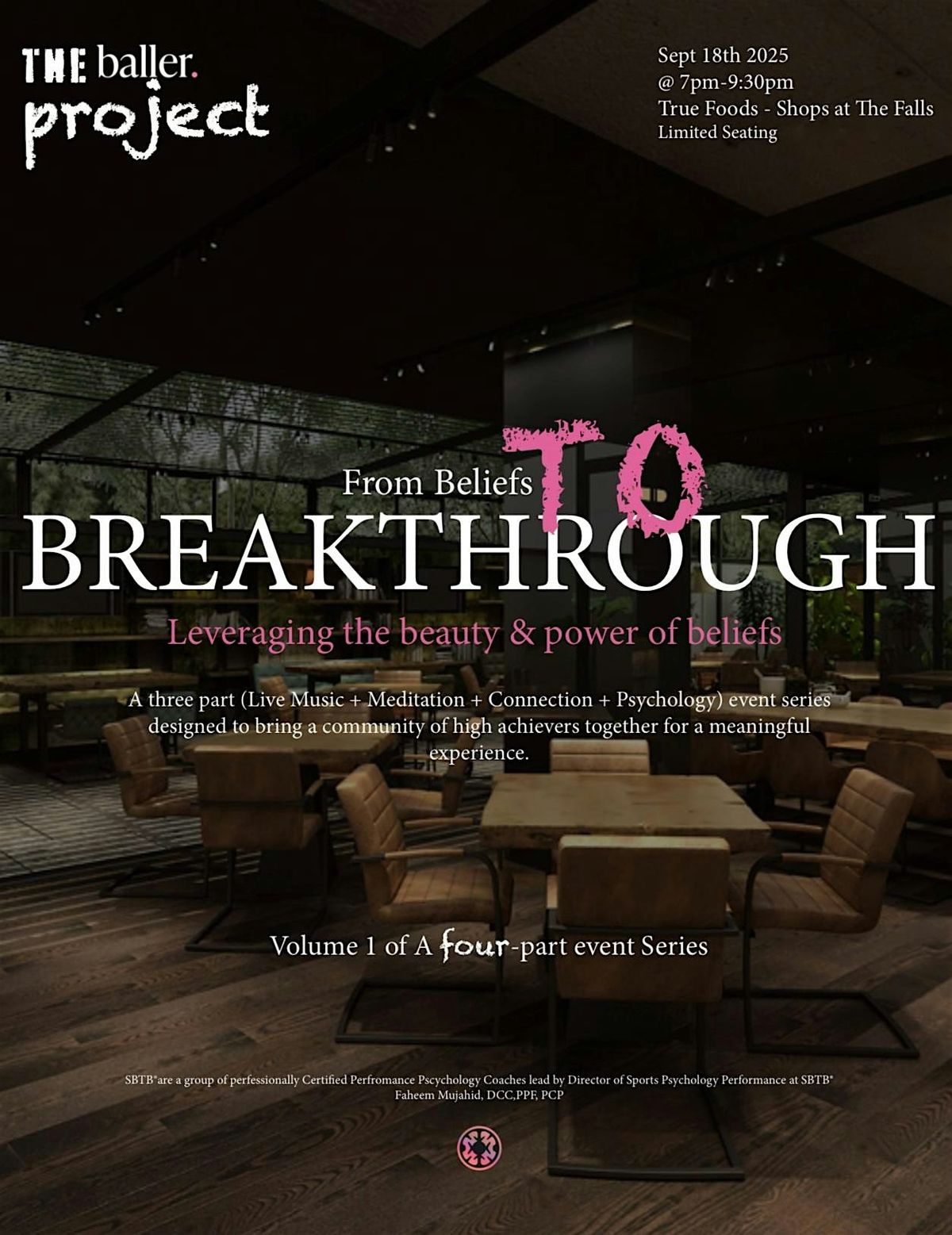 The Baller\u00ae Project Presents: From Beliefs to Breakthrough