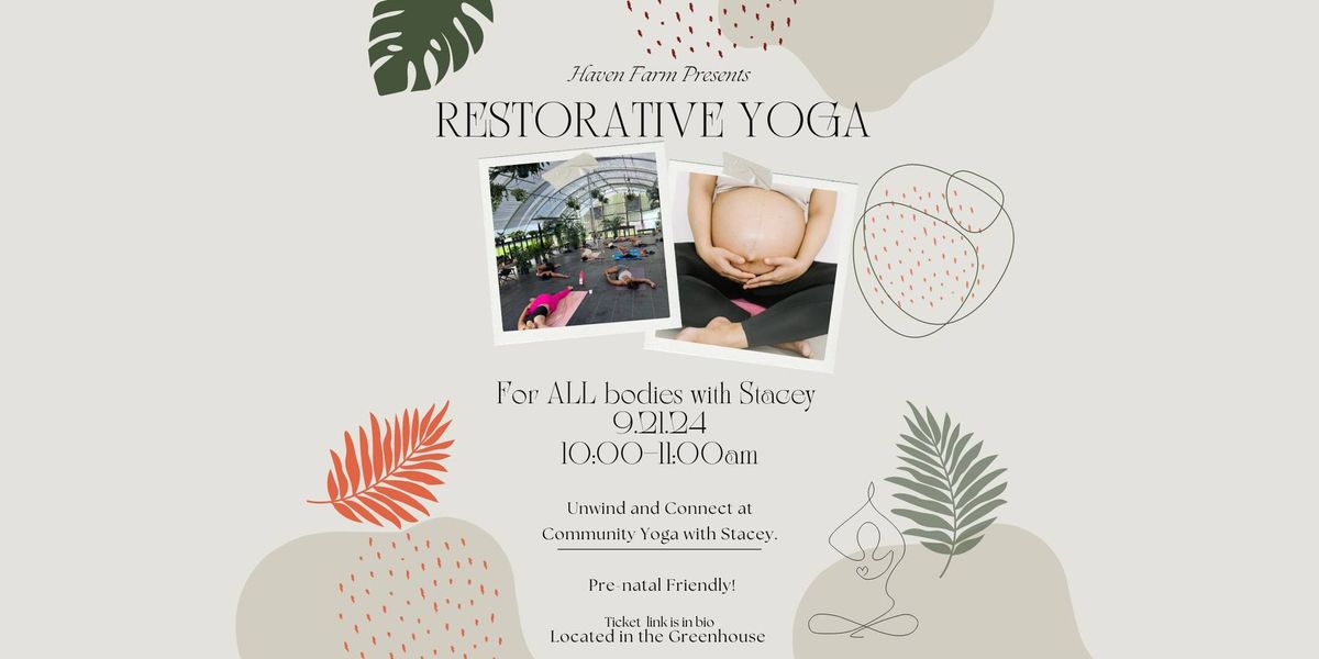 Restorative Yoga