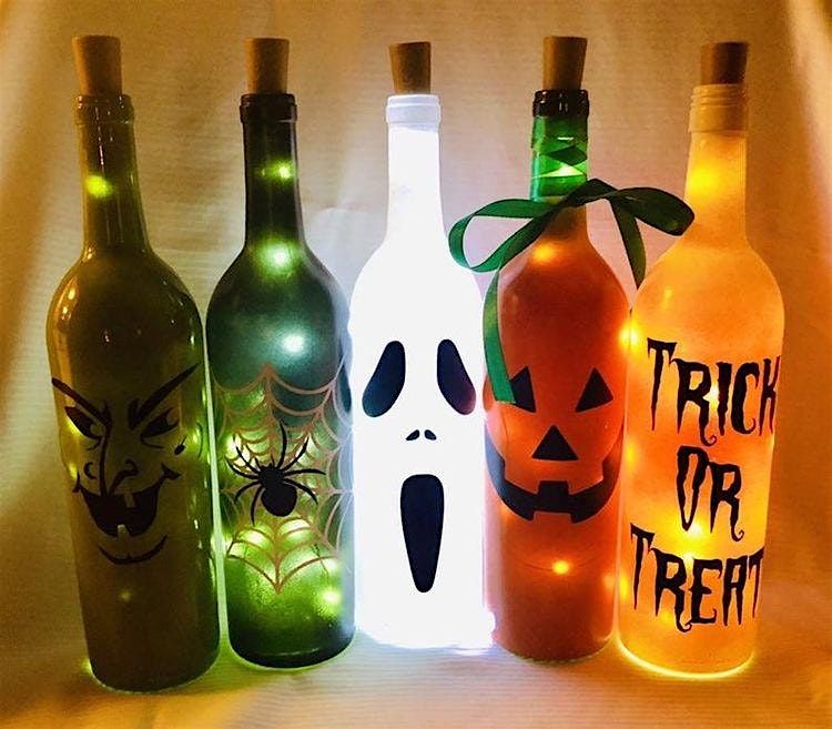 Spooky Bottle Lantern Workshop