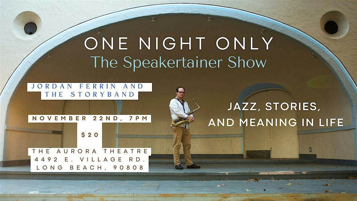 The Speakertainer Show: Jordan Ferrin and the Storyband