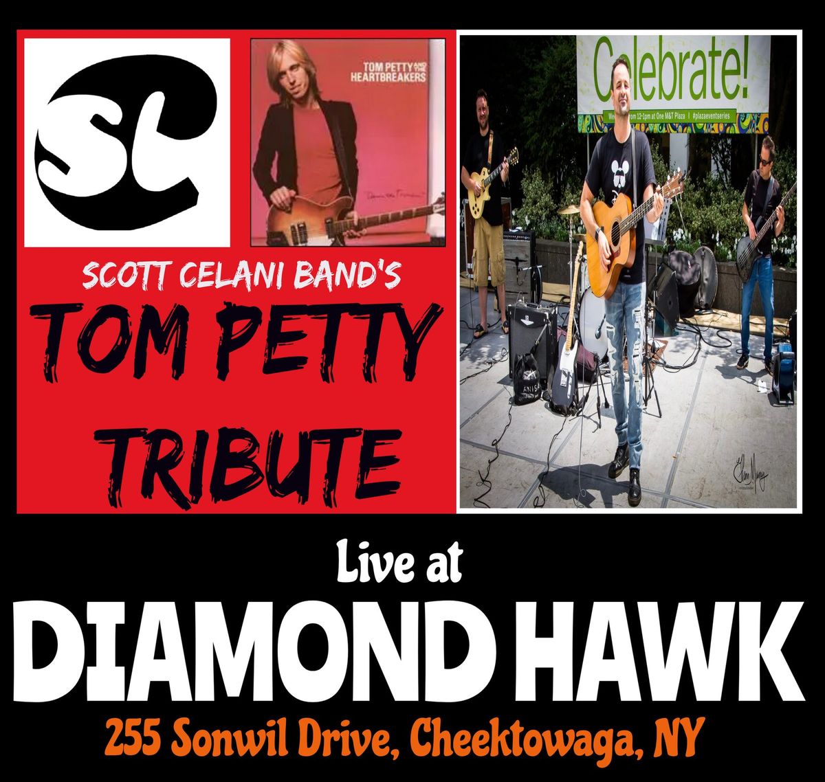 Scott Celani Band - Tom Petty Tribute at The Hawk!