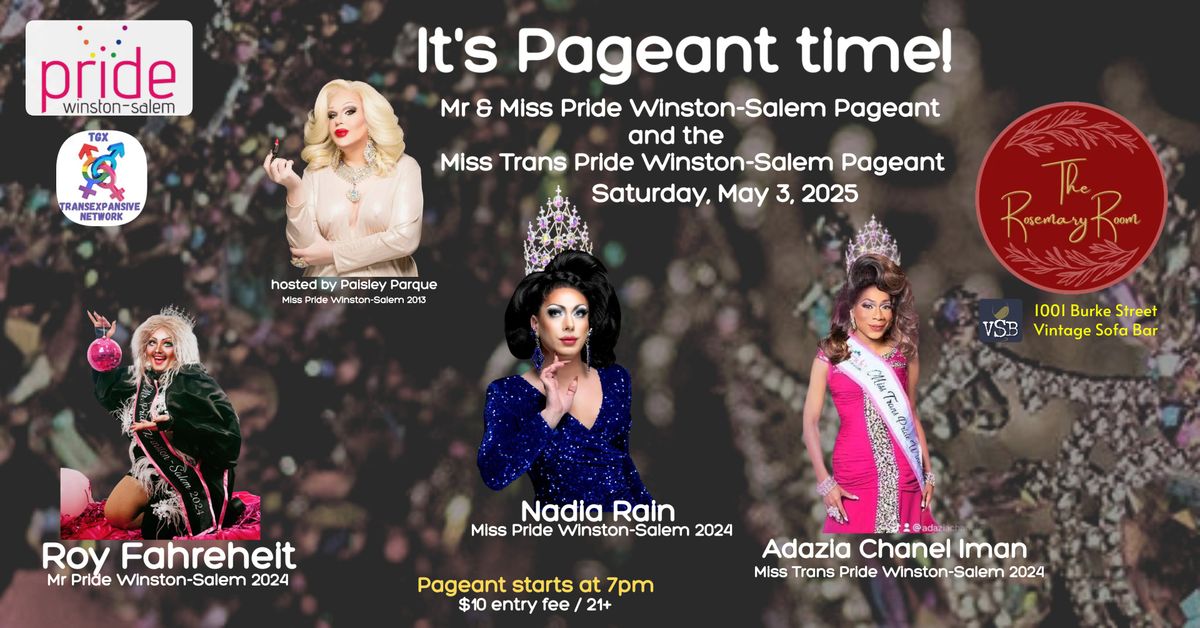 Pride Winston-Salem Pageants 2025