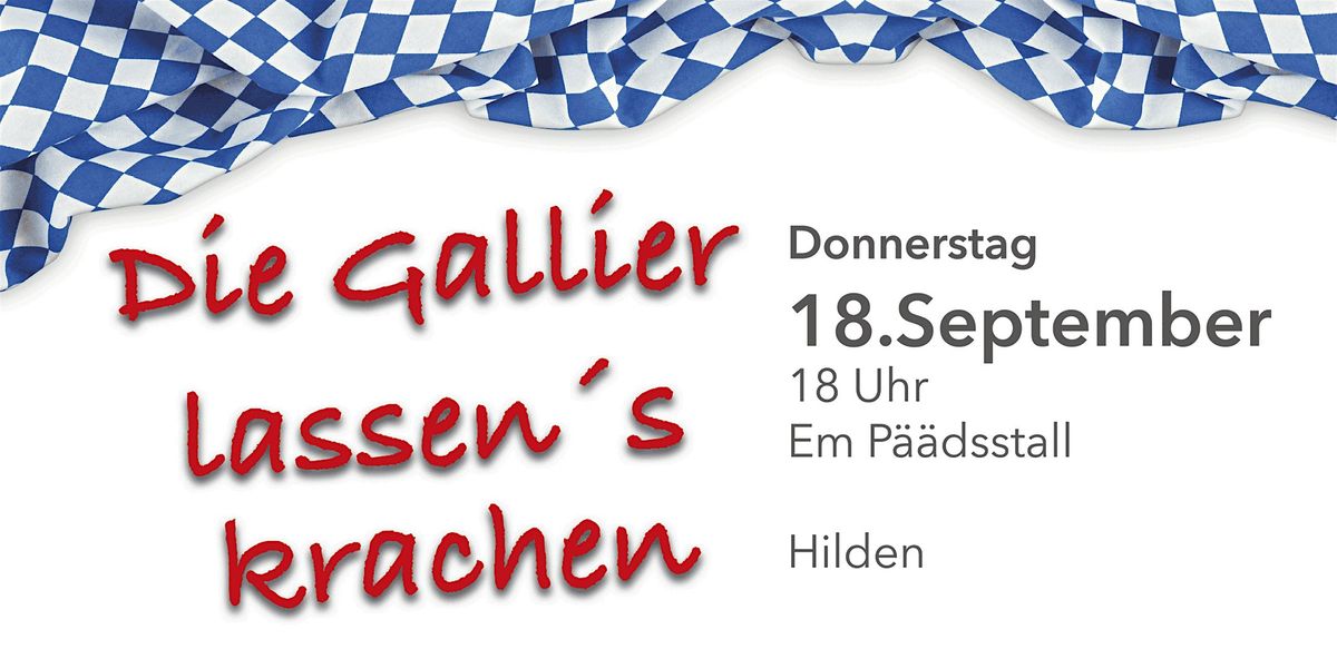 Oktoberfest und Business-Netzwerken - die Gallier lassen es krachen