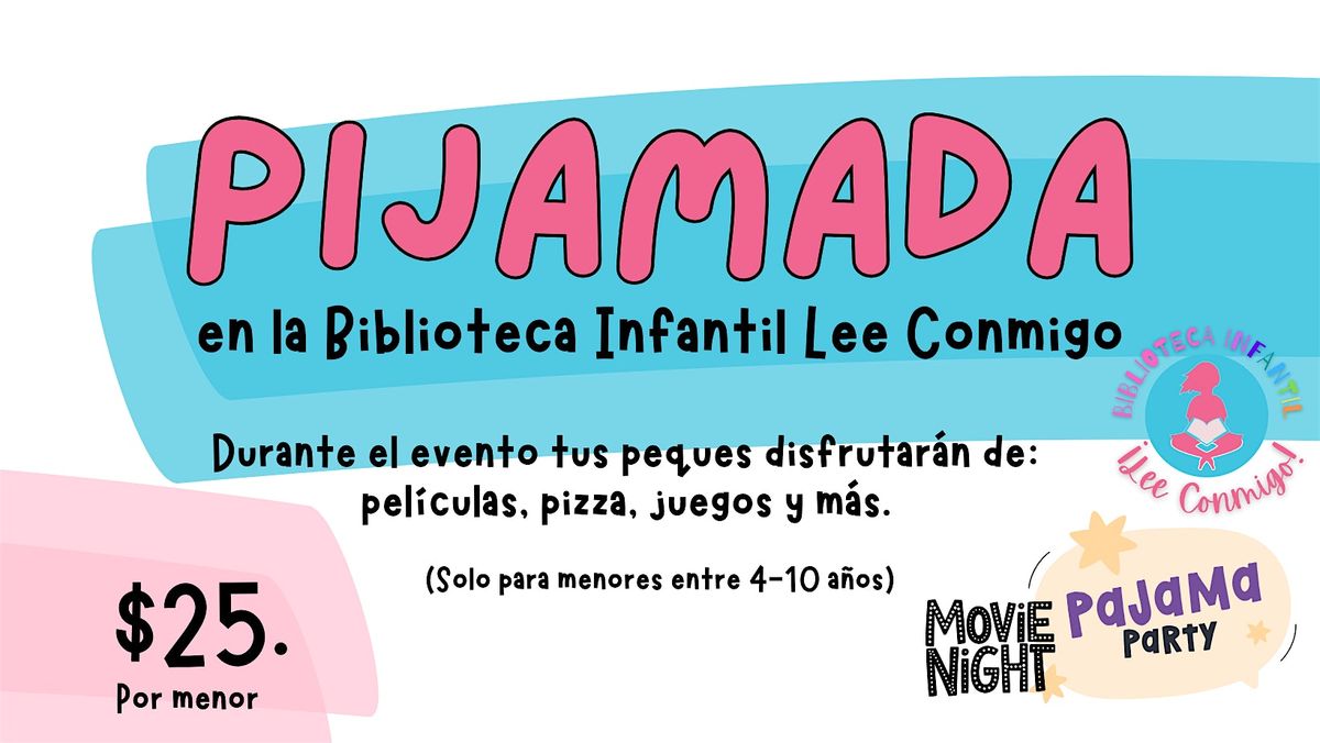 Pijamada | Biblioteca Infantil Lee Conmigo