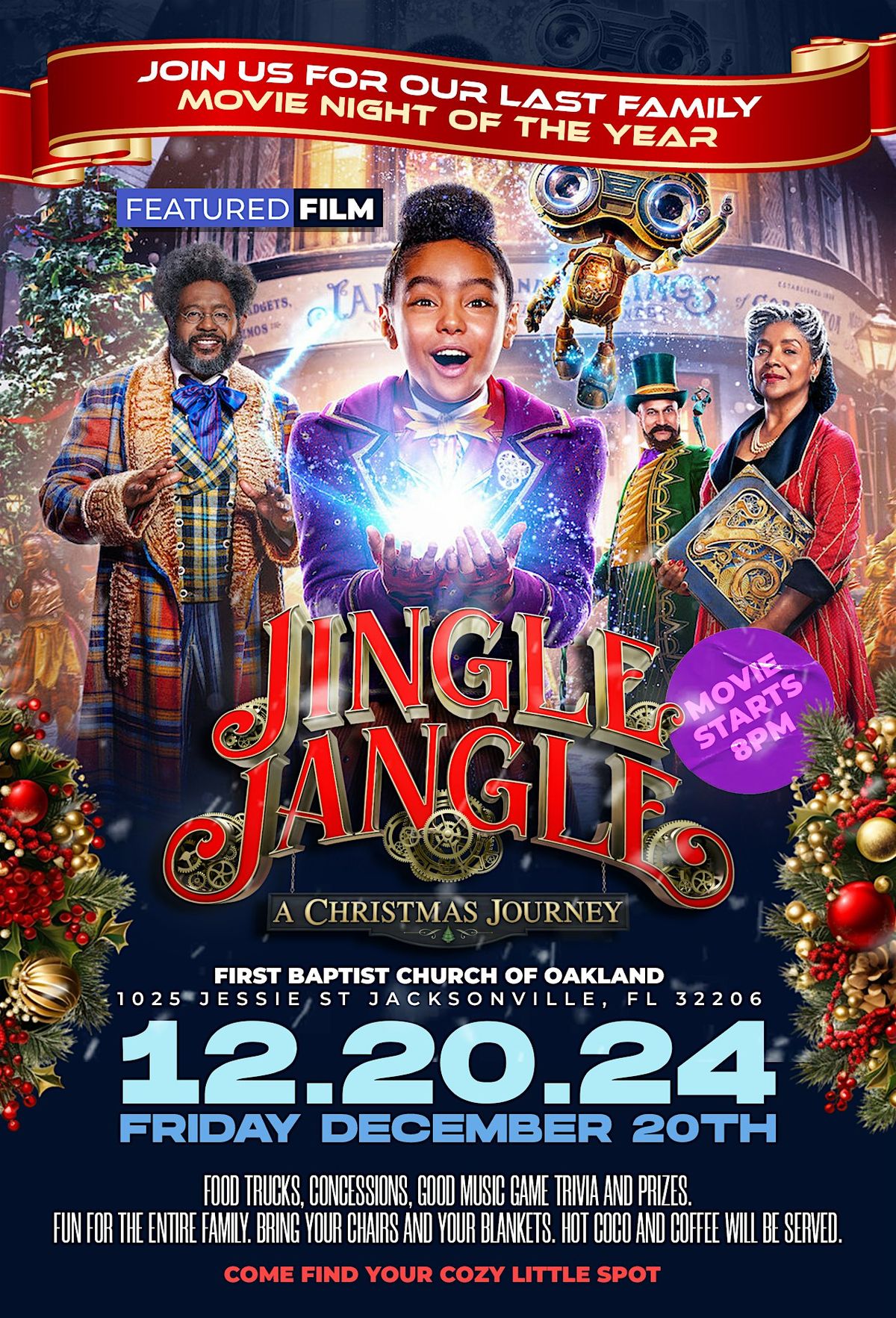 Family Movie Night- Jingle Jangle: A Christmas Journey