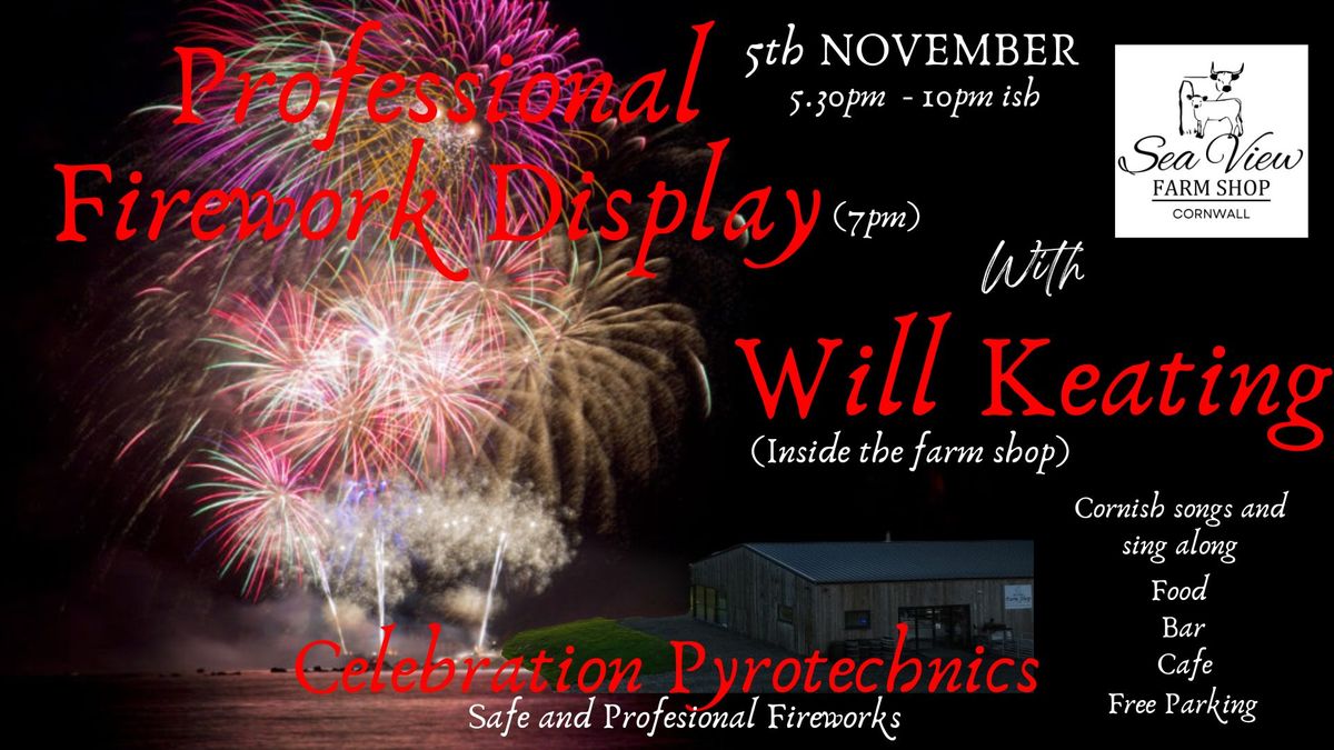 Firework Display & Will Keating