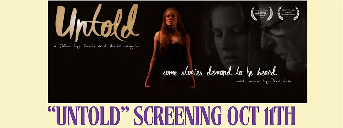 'Untold' Screening + Panel Discussion