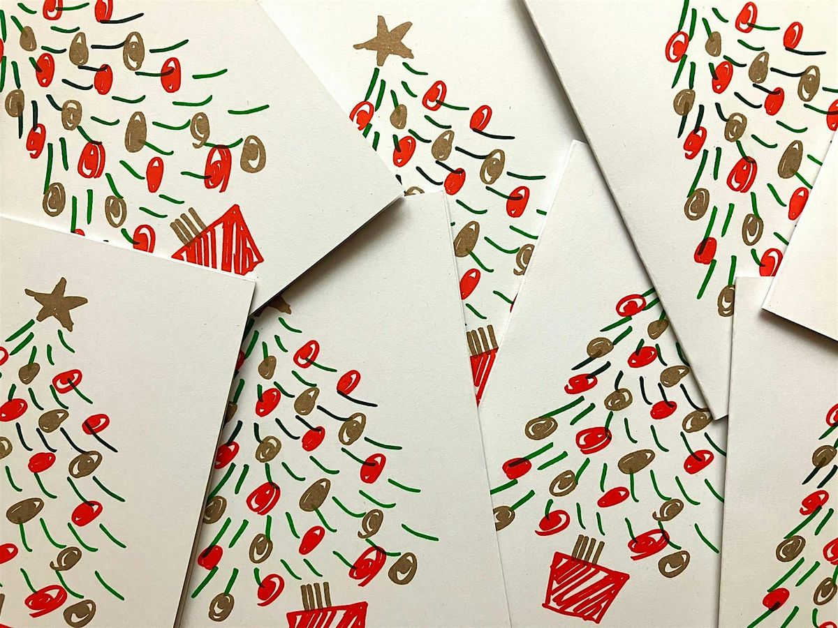 Riso Print Christmas Cards Workshop