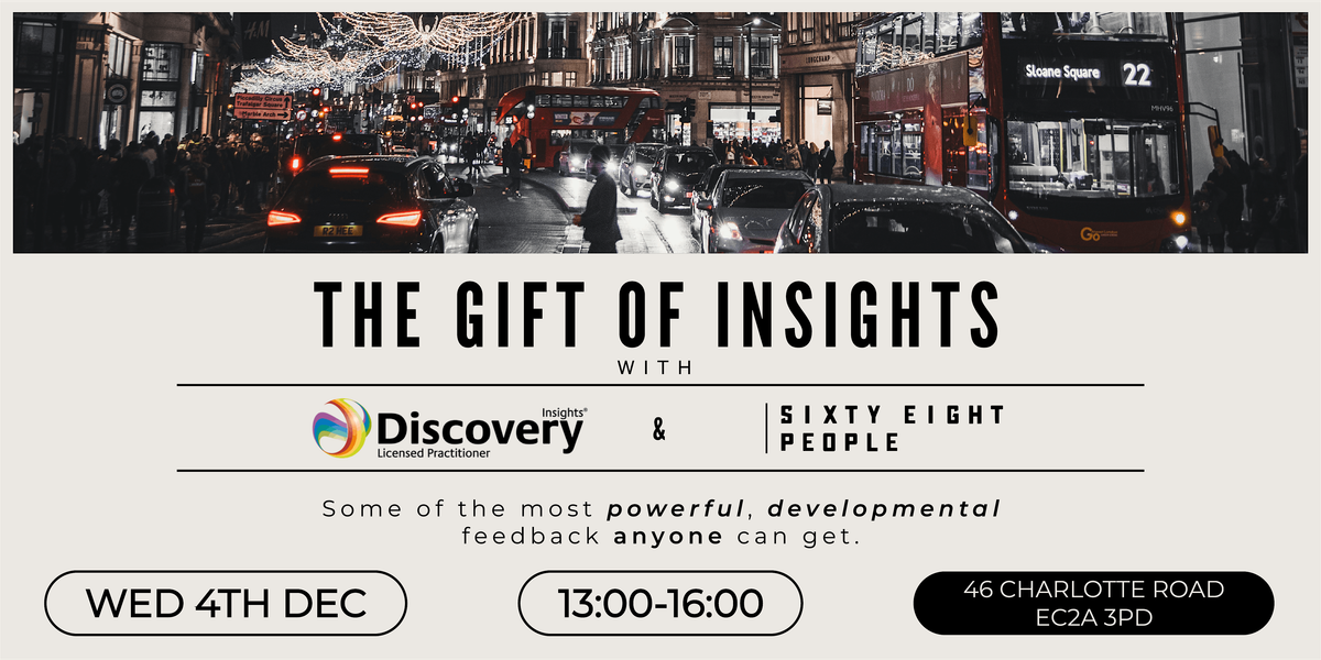 The Gift of Insights with Sixty Eight People