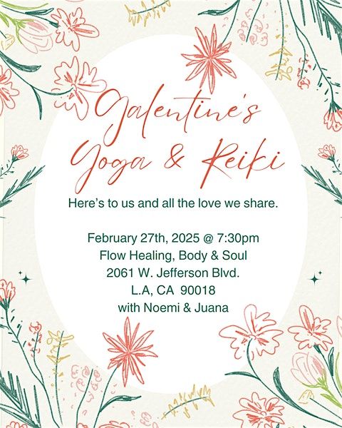 Galentine's Yoga and Reiki Workshop