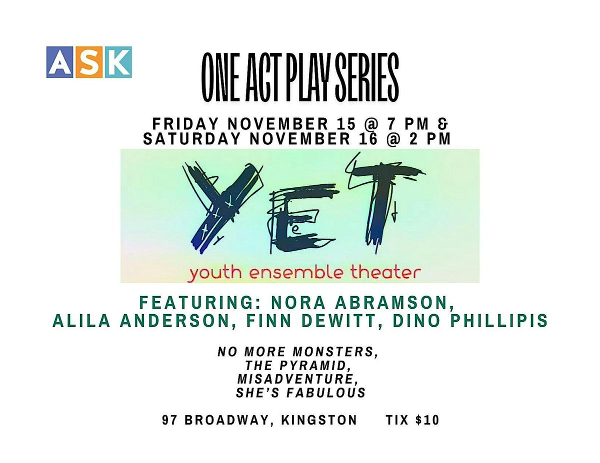 YET's One Act Play Series