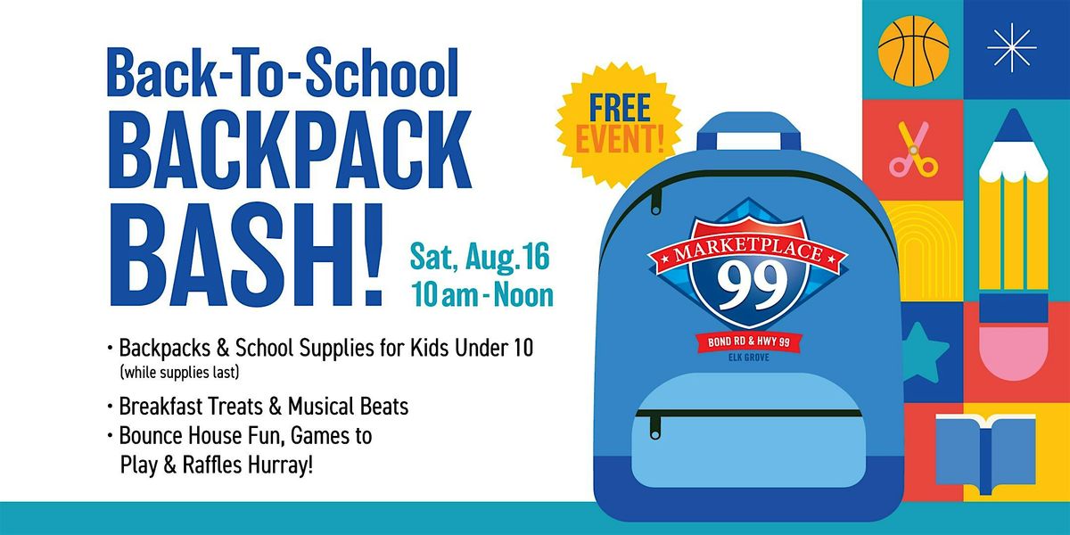 Back-To-School Backpack Bash