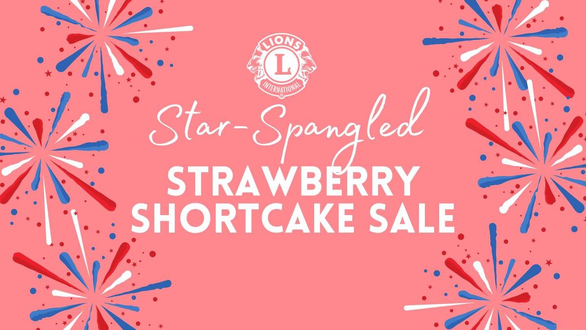 Star Spangled Strawberry Shortcake Sale