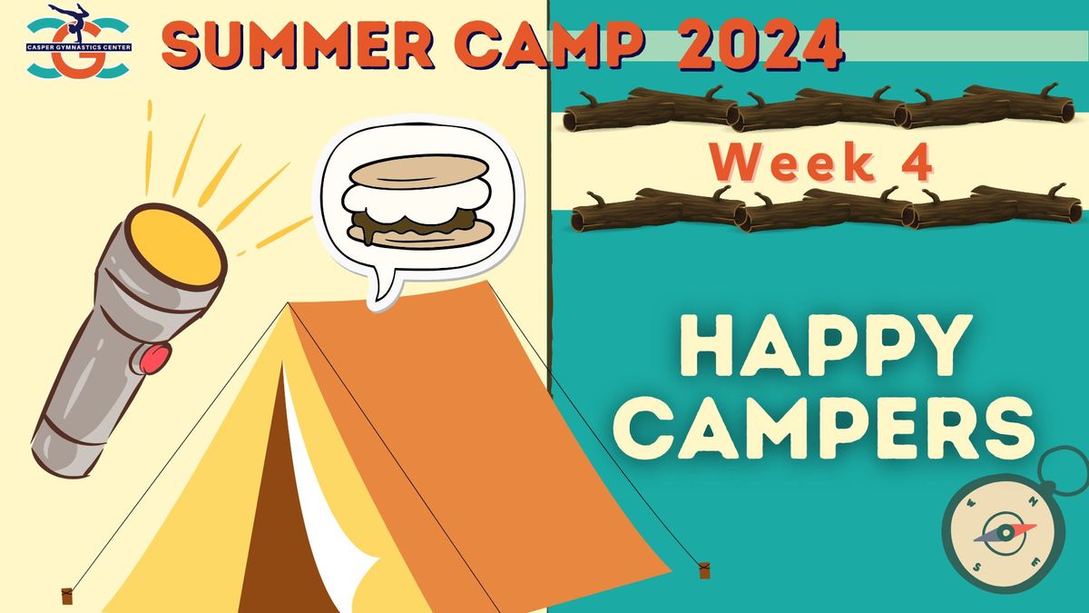 CGC Summer Camp Week 4 - Happy Campers