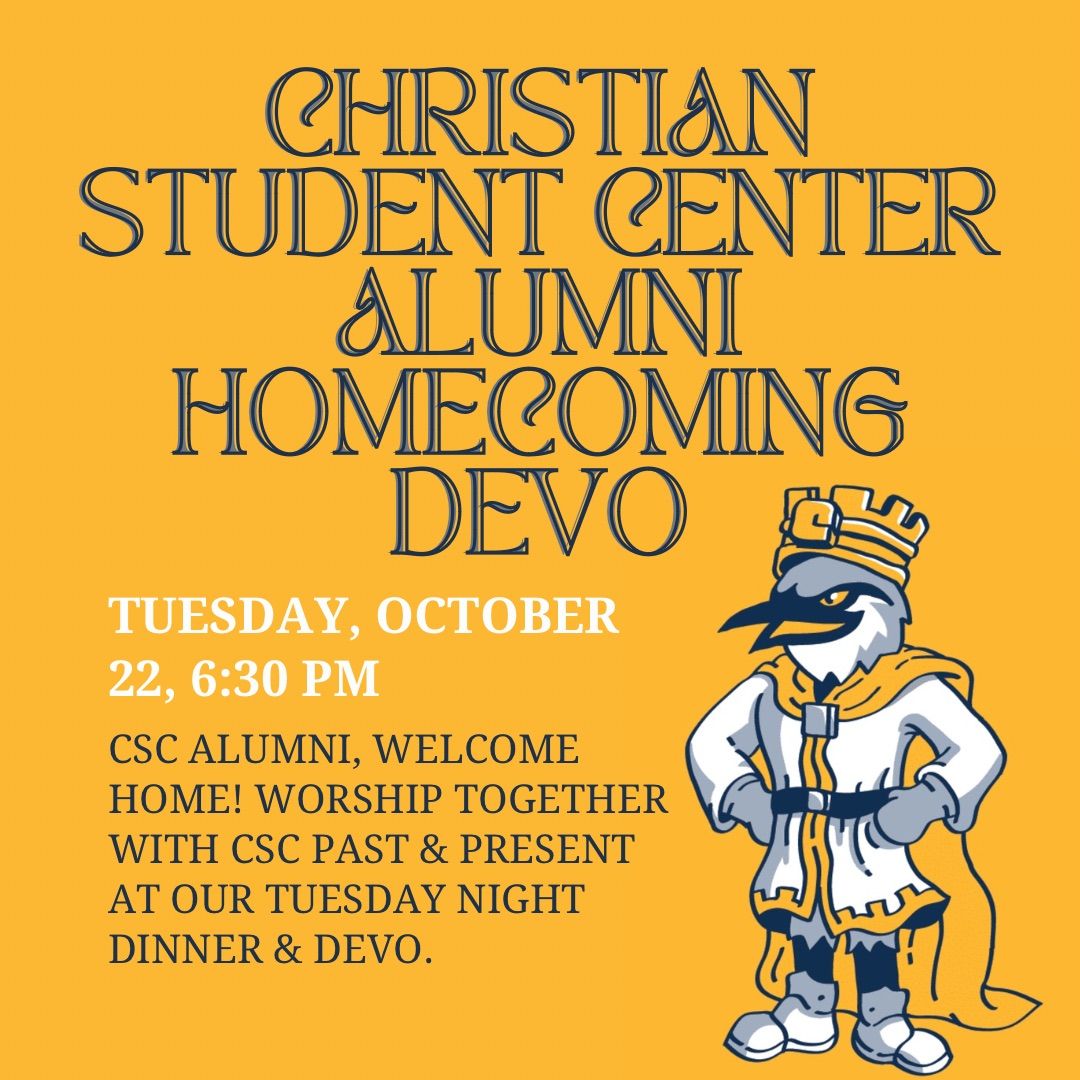 Alumni Homecoming Dinner & Devo