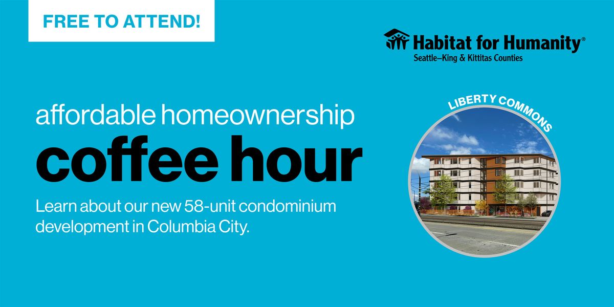 Affordable Homeownership Coffee Hour