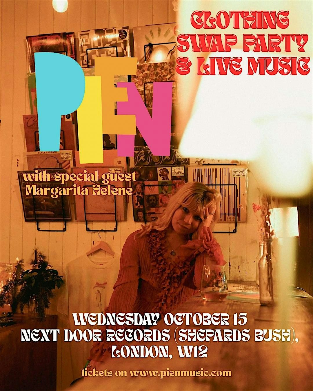 PIEN: CLOTHING SWAP & LIVE MUSIC EVENT