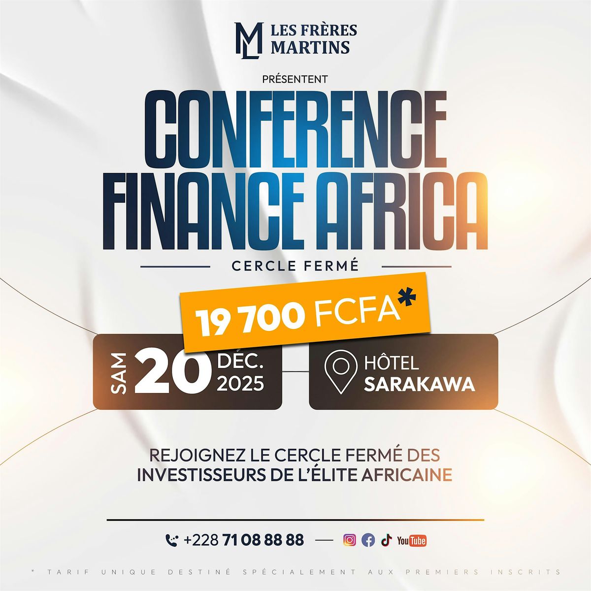 Conf\u00e9rence FINANCE AFRICA