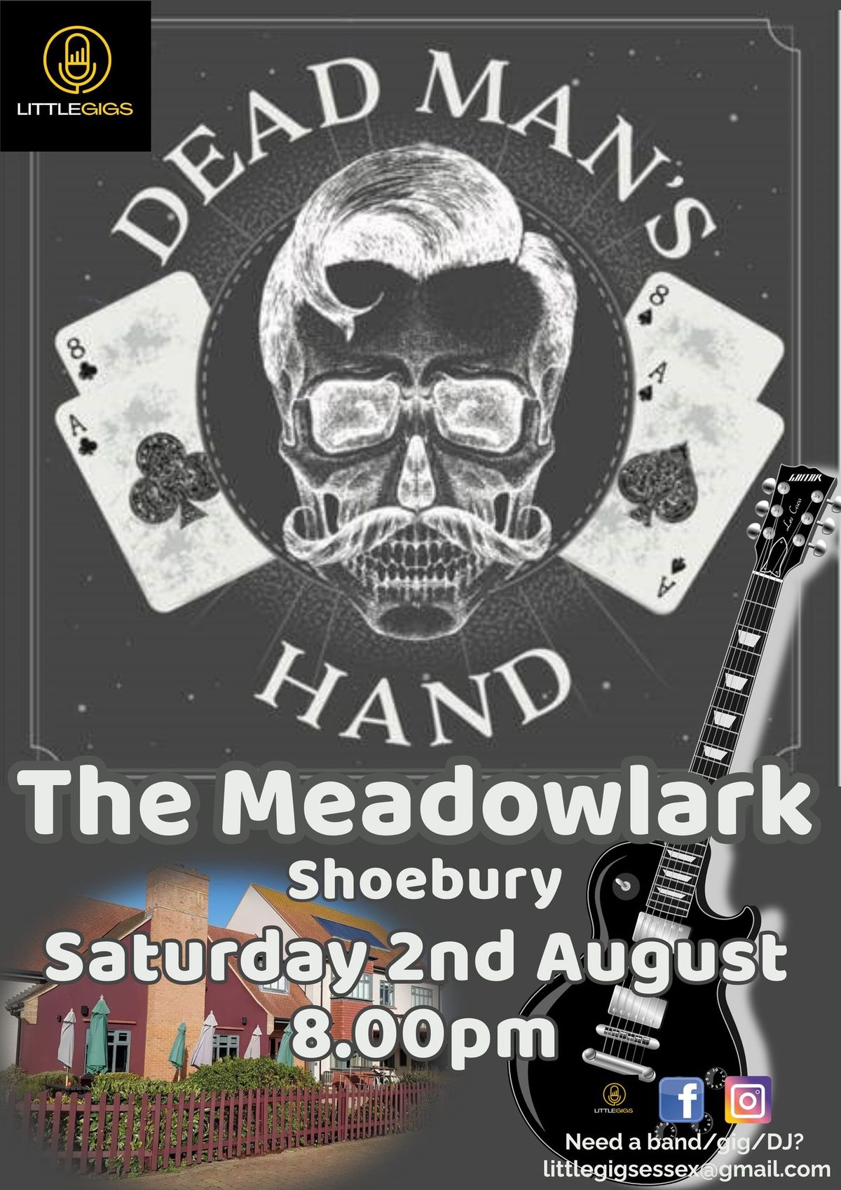 Dead Man's Hand - Live & Kicking at The Meadowlark, Shoebury \ud83e\udd73 \ud83c\udfb8\ud83e\udd73