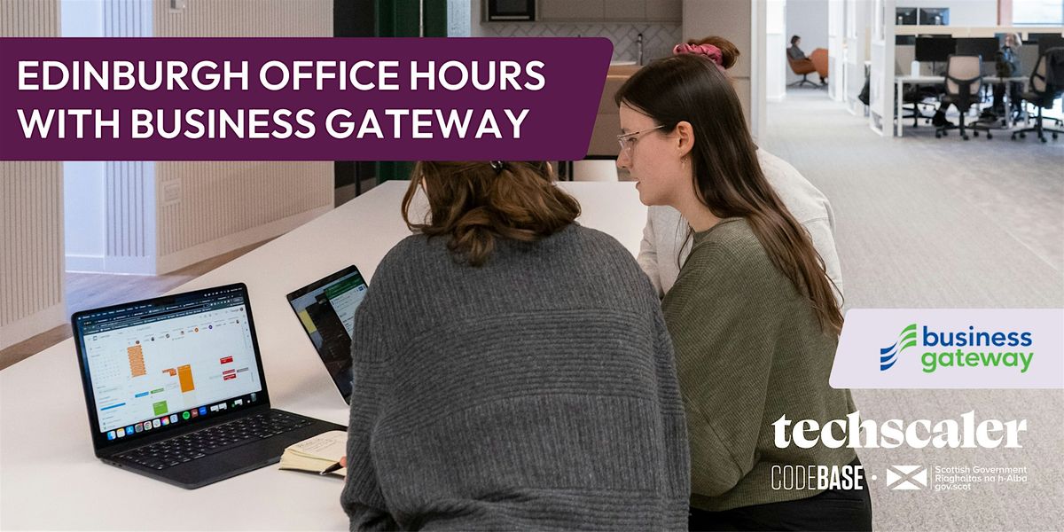 Edinburgh Office Hours with Business Gateway Edinburgh