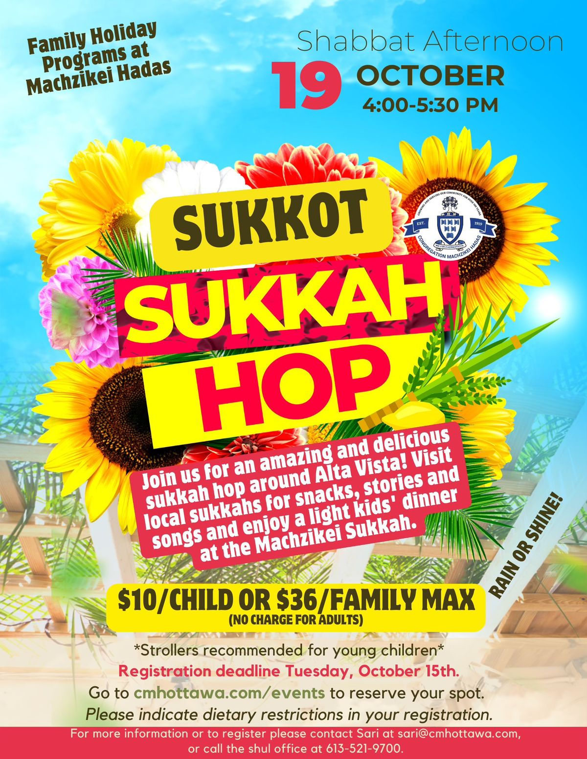 Young Family Sukkah Hop