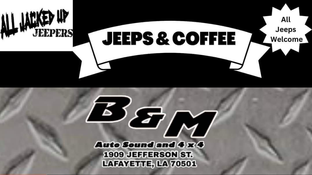 Jeeps & Coffee at B&M