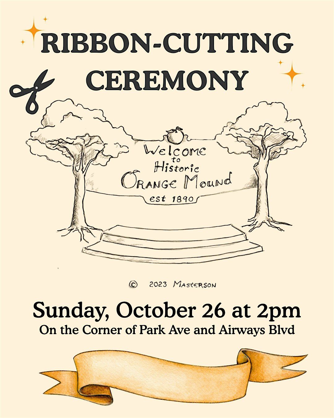 Ribbon Cutting for Orange Mound Neighborhood Marker