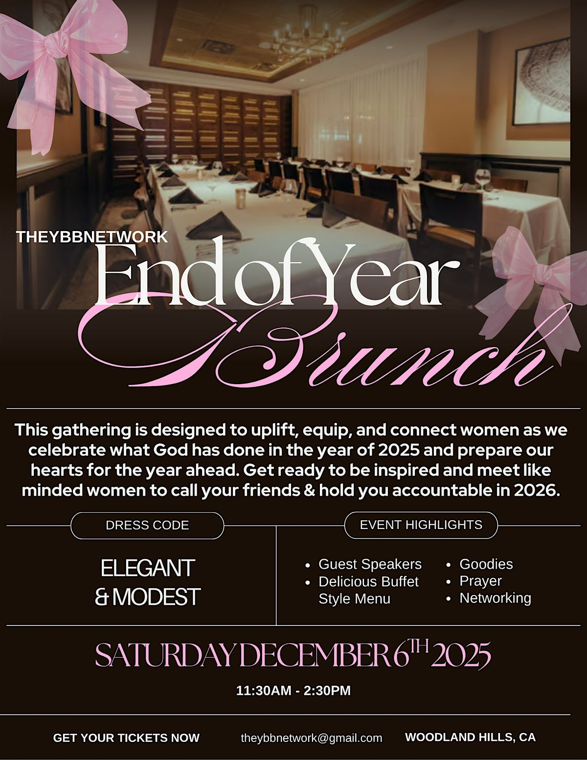 TheYBBNetwork: Sisters In Christ End of Year Brunch
