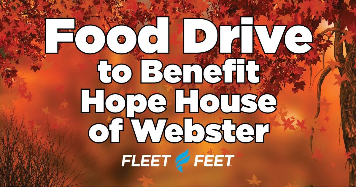 Webster Turkey Trot Food Drive for Hope House