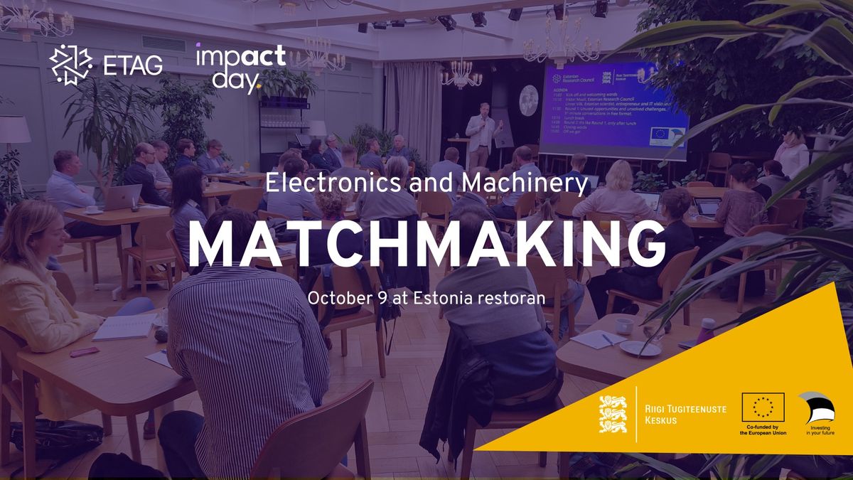 Matchmaking: Linking Businesses and Researchers in Electronics and Machinery