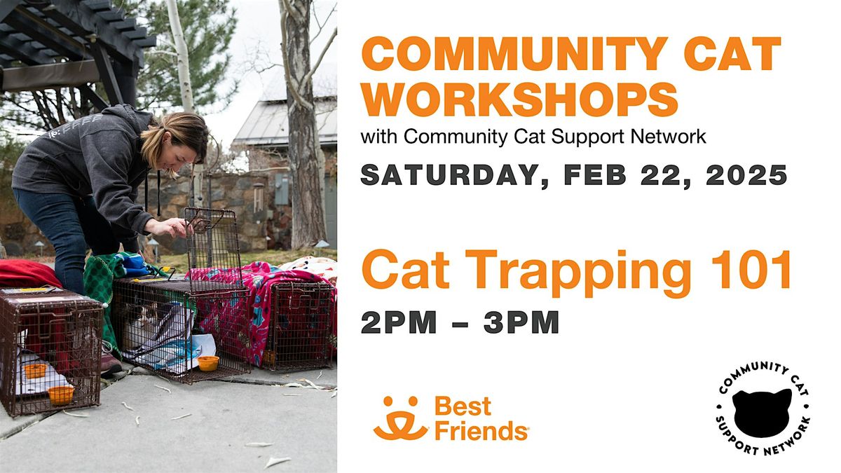 Cat Trapping 101: A community cat workshop