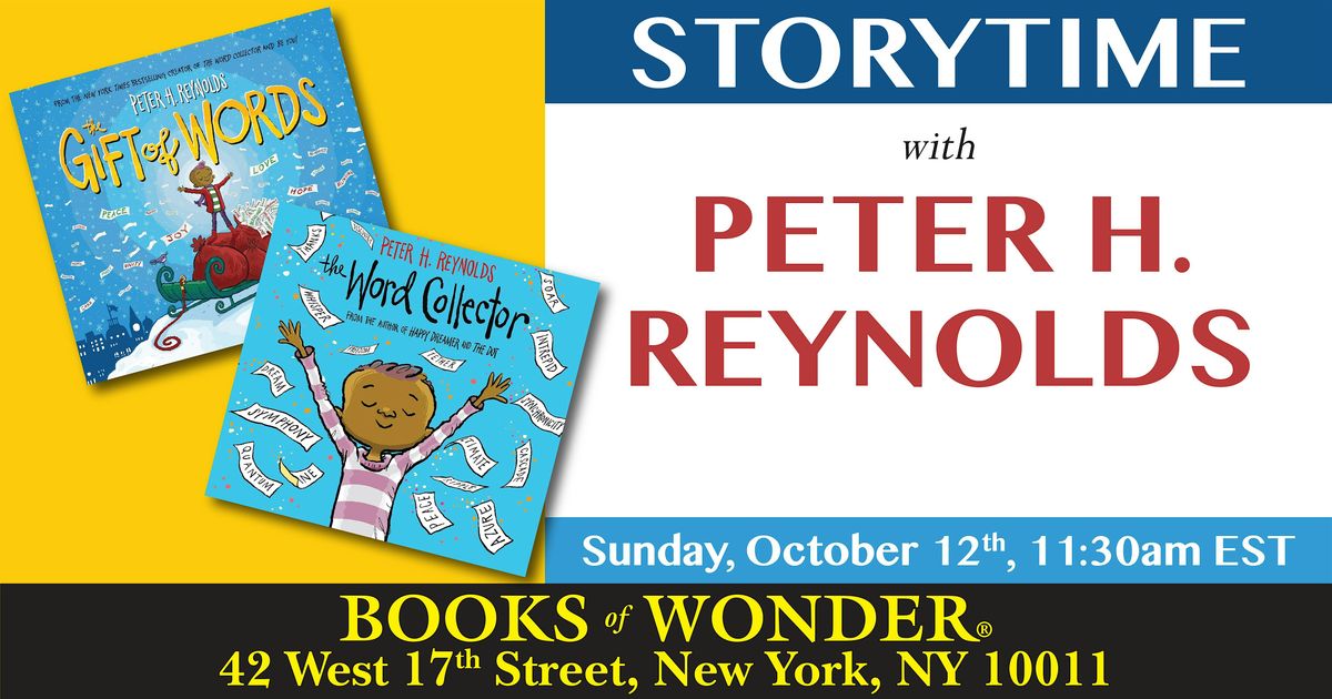 Storytime with the Author | Peter H. Reynolds