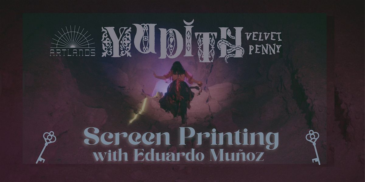 Screen Printing Workshop with Eduardo Mu\u00f1oz