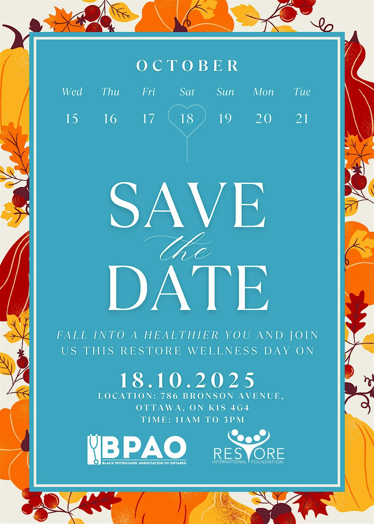 RESTORE FALL WELLNESS DAY