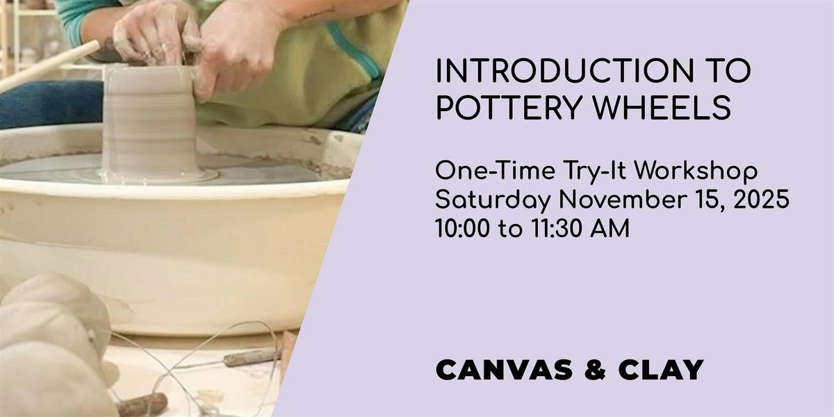Introduction to Pottery Wheels