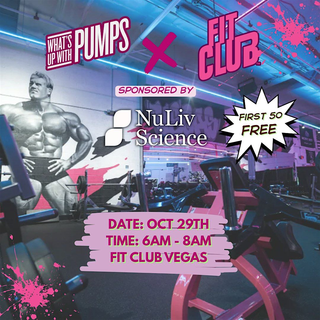 What's Up with Pumps Supplyside Gym Session