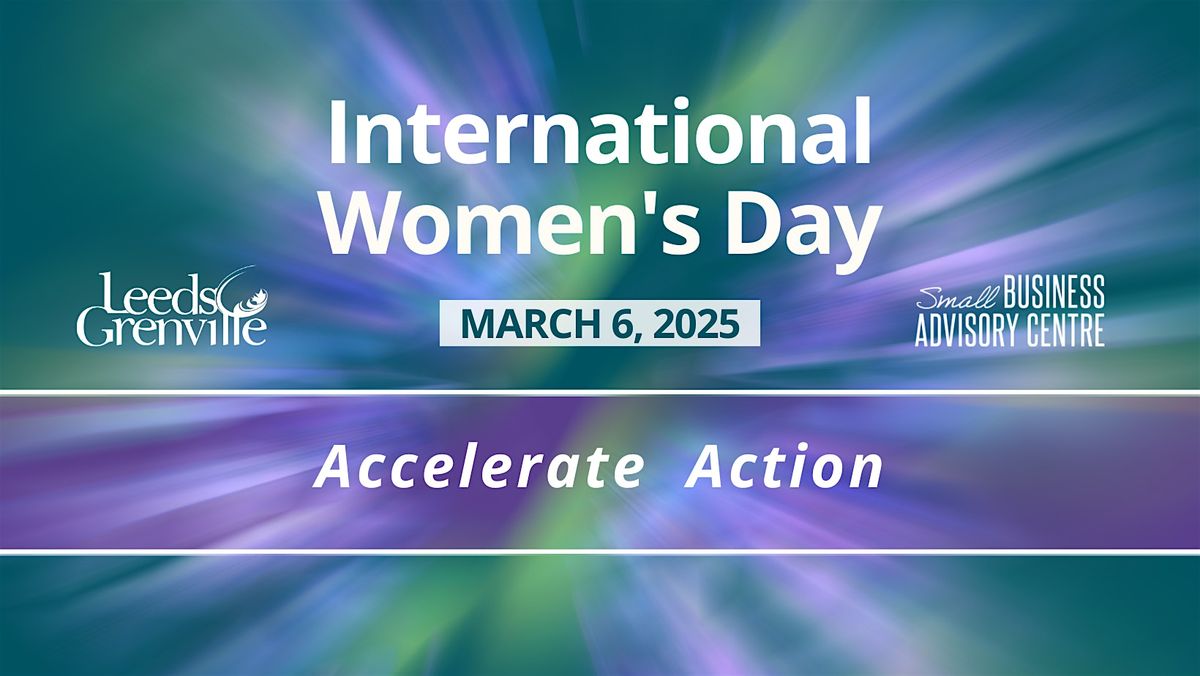 International Women's Day: Accelerate Action