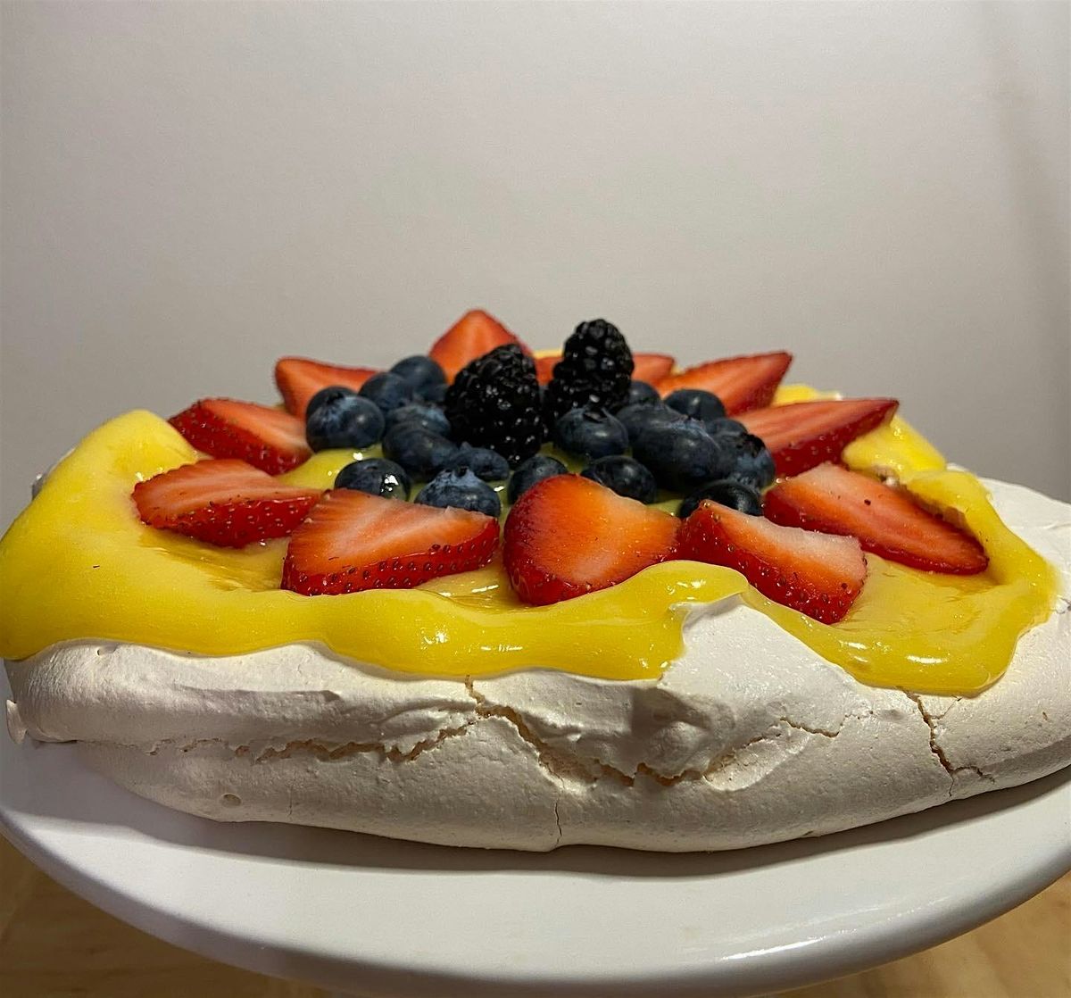 Annie's Signature Sweets - Lemon berry Pavlova baking class -GF